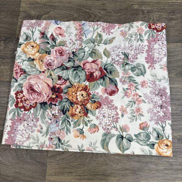 Vintage Ralph Lauren Allison Floral Curtain Valence 81" X 17" - Picture 1 of 7